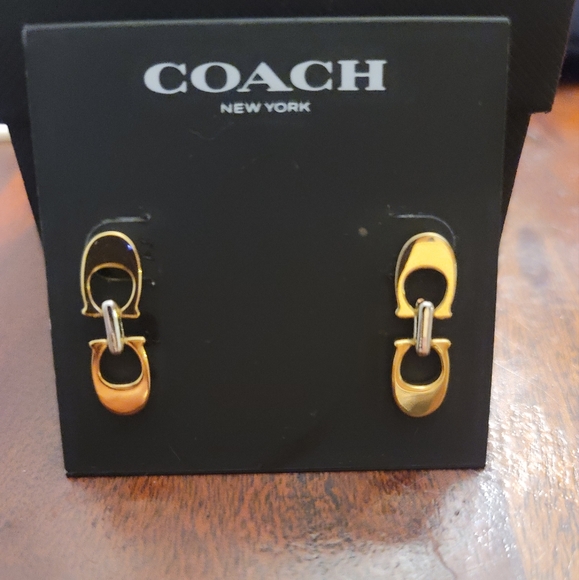 Coach Earrings - Picture 3 of 3